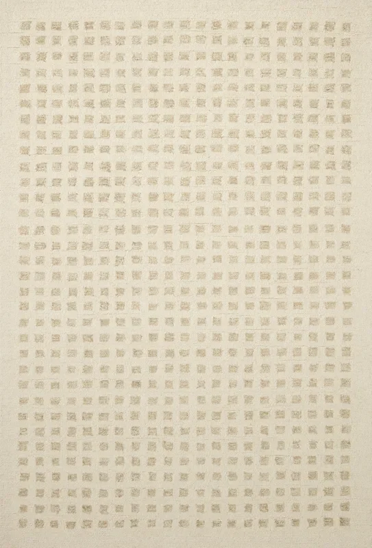 Chris Loves Julia x Loloi Polly Pol-01 Ivory/Natural Rug