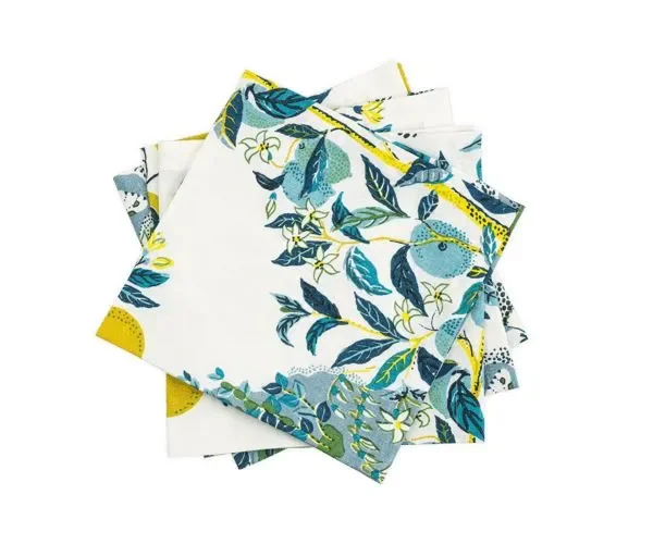 Citrus Garden Napkins – set of 4