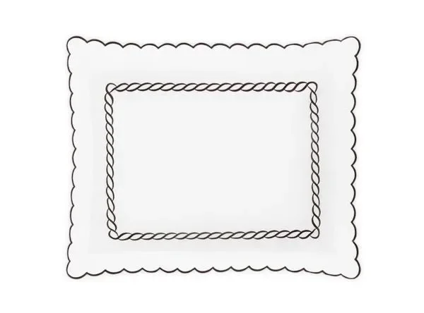 Classic Chain Scallop King Sham