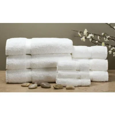 Cotton Bay Canterfield Bath Towel Dobby 27×54 15 Lbs – Dozen White – Case Of 24
