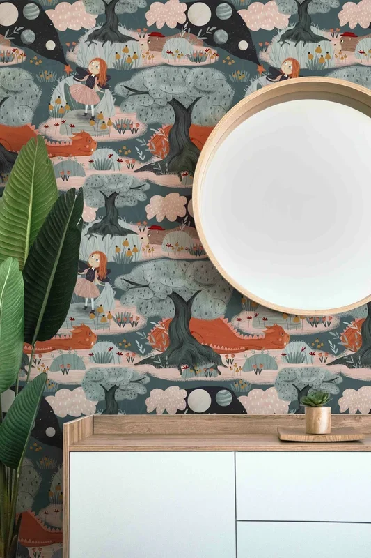 Dragon’s Tale Wallcovering
