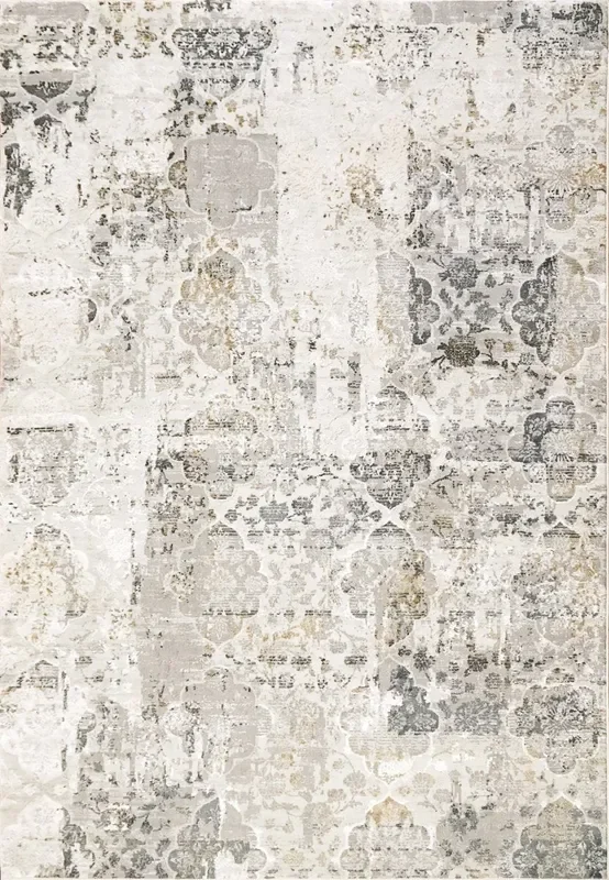 Dynamic Rugs Quartz 27077 Ivory/Grey Rugs