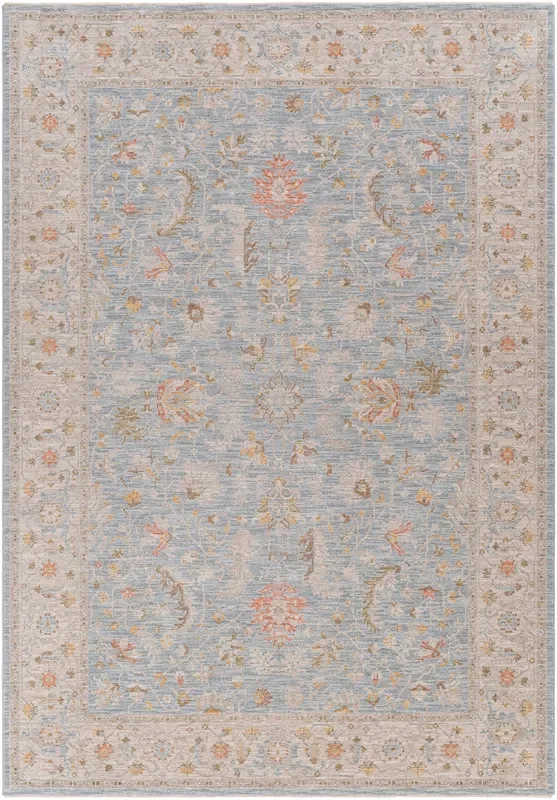 Eartha Oriental Grey Area Rug