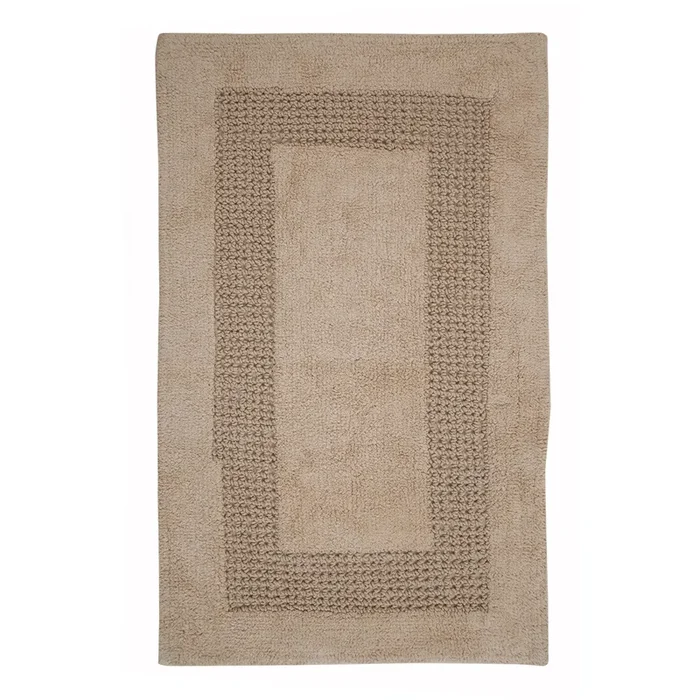 Extremely Absorbent Cotton Bath Rug 24″ x 40″ Natural by Perthshire Platinum Collection