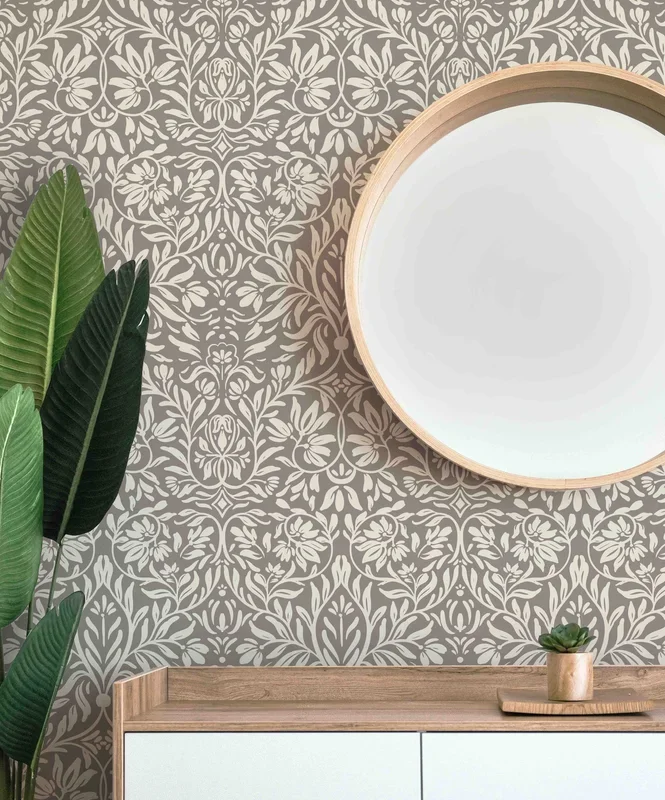 Floral Vines Wallcovering