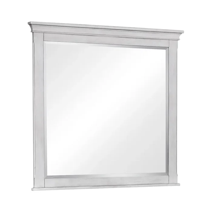 Franco Rectangular Dresser Mirror Antique White