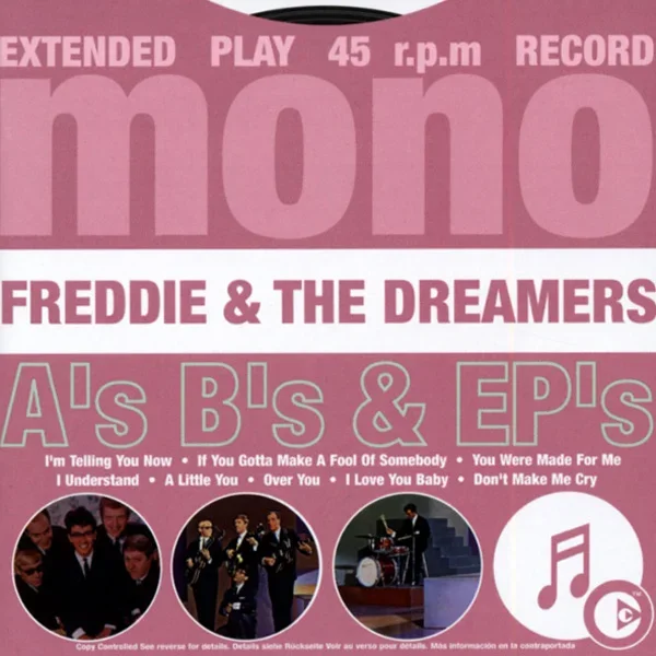 FREDDIE & THE DREAMERS A’s B’s & Ep’s