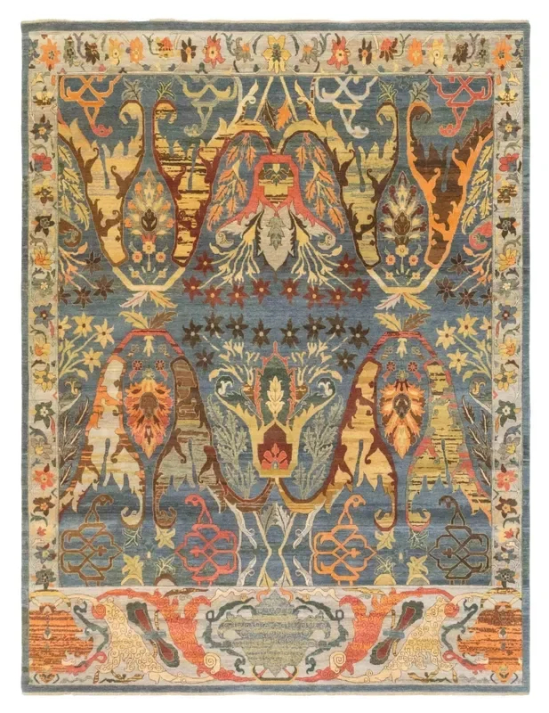 Garous Bijar Handwoven Tribal Rug, J77079