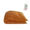 GOTS Certified Japanese Futon Mattress, Artisan Handmade (Fabric: Organic Cotton, Filling: Organic Cotton 100%) Kohaku Amber