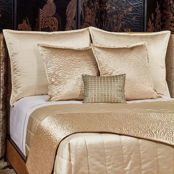 Hammered Quilted Queen Coverlet