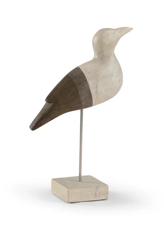 Hand Stained Mango Wood Coastal Birds