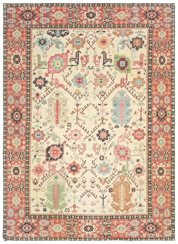Harshang Handwoven Tribal Rug, J71171