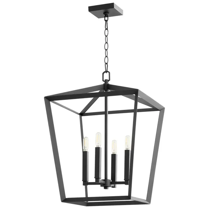 Hyperion Pendant Light, Noir