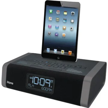 Ihome Blue Tooth Clock Radio With Speakerphone For Your iPad, iPhone Or iPod