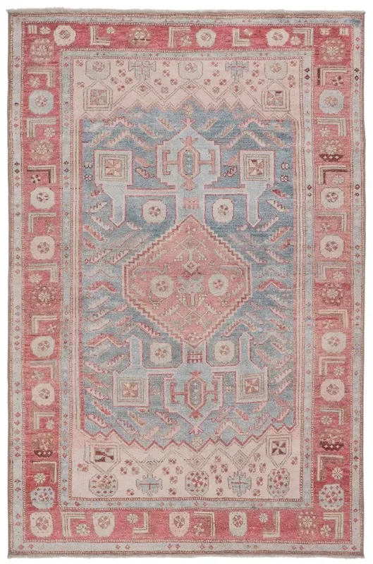 Jaipur Boheme Fiddler Boh16 Pink/Blue Rugs