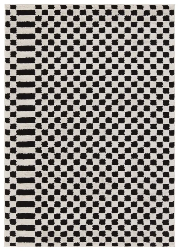 Jaipur Casa By Label J Casa Jid23 White/Black Rug