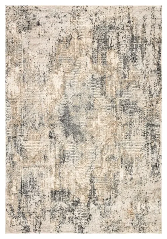 Jaipur Cirque Ramsey Ciq34 Gray/Gold Rug