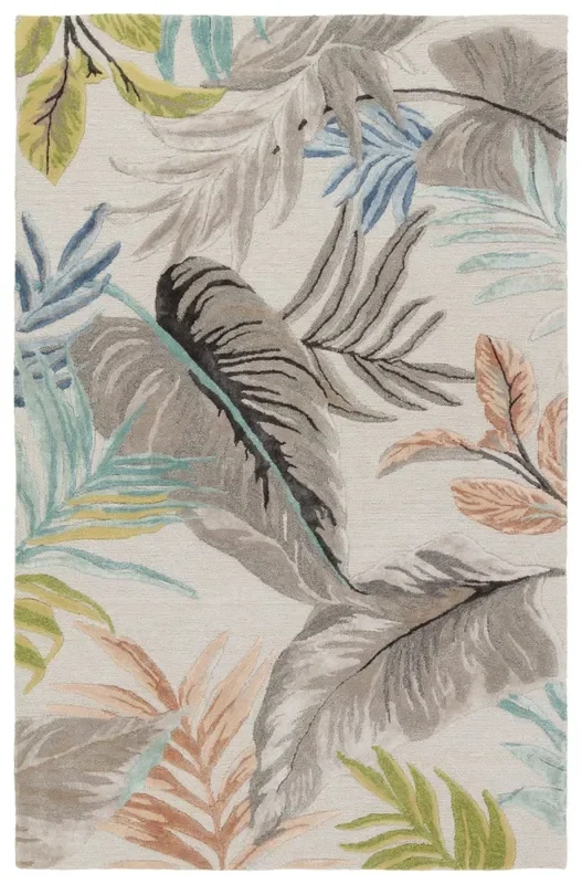 Jaipur Palmas Medley Plm01 Gray/Green Rug