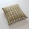 Japanese Cushion (Zabuton) Cover – TD Plaid 081 Beige – for Meisen size 23.2 x 21.6 (55 x 59cm)