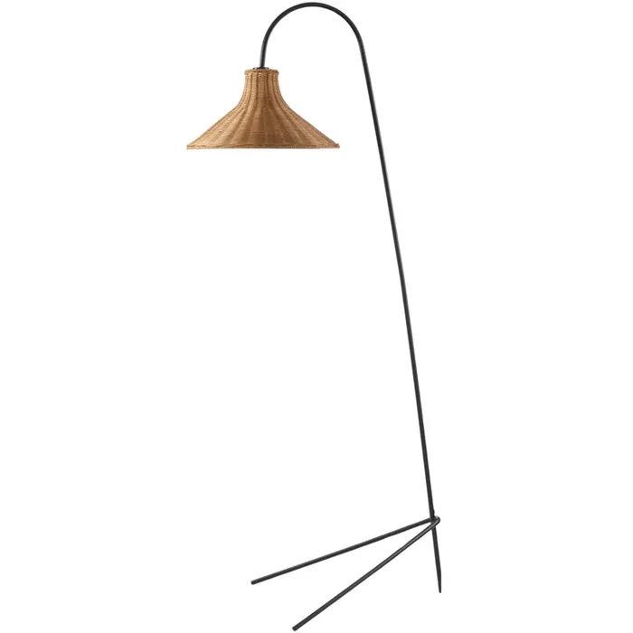 Jarod Rattan Floor Lamp