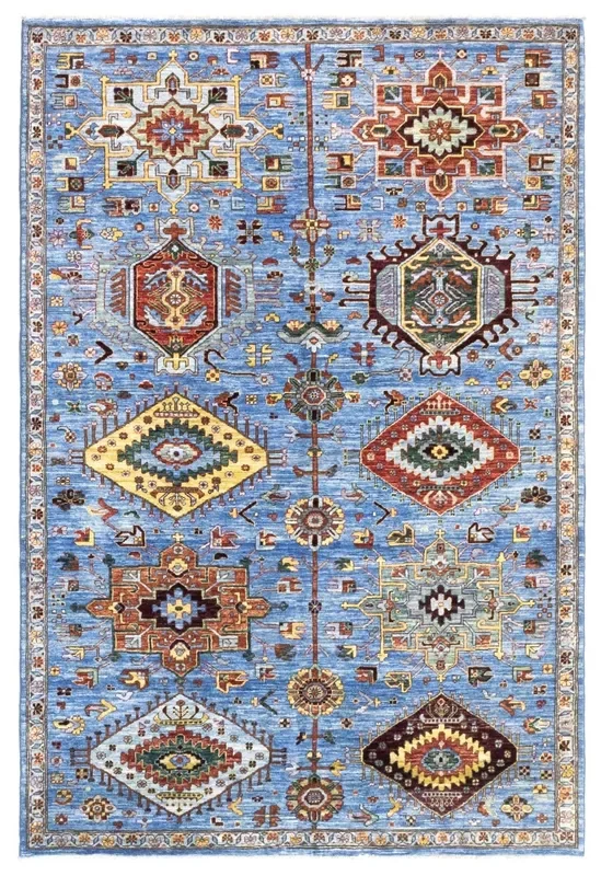 Karaja Handwoven Tribal Rug, J78526