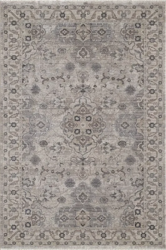 KAS Adele 8801 Amelia Ivory/Grey Rug