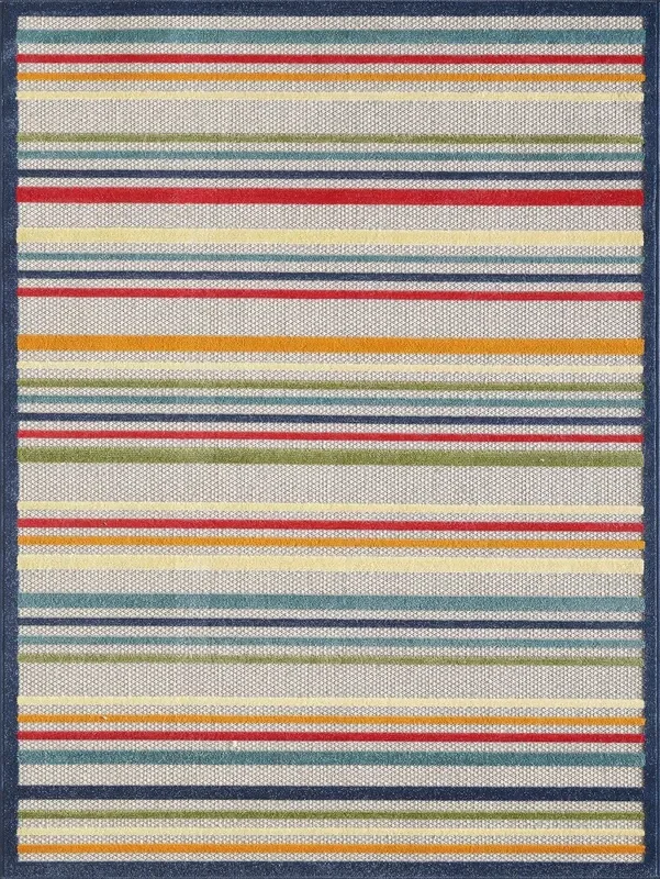 KAS Calla 6927 Stripes Ivory/Multi Rugs