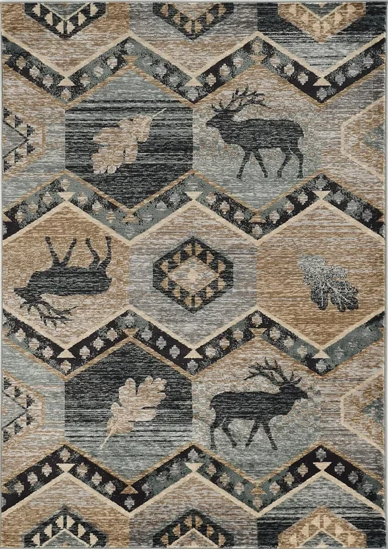 KAS Chester 5637 Woodlands Seafoam Rugs