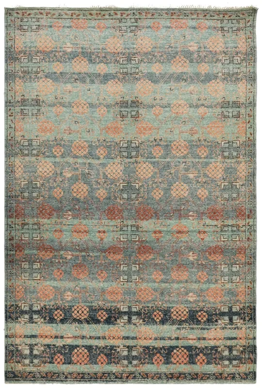Khotan Handwoven Transitional Rug, J71437