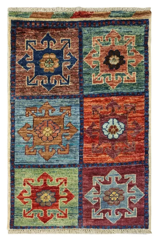 Konya Handwoven Tribal Rug, J76942