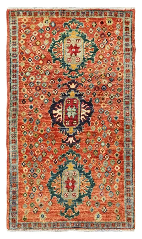 Kurd Handwoven Tribal Rug, J76952