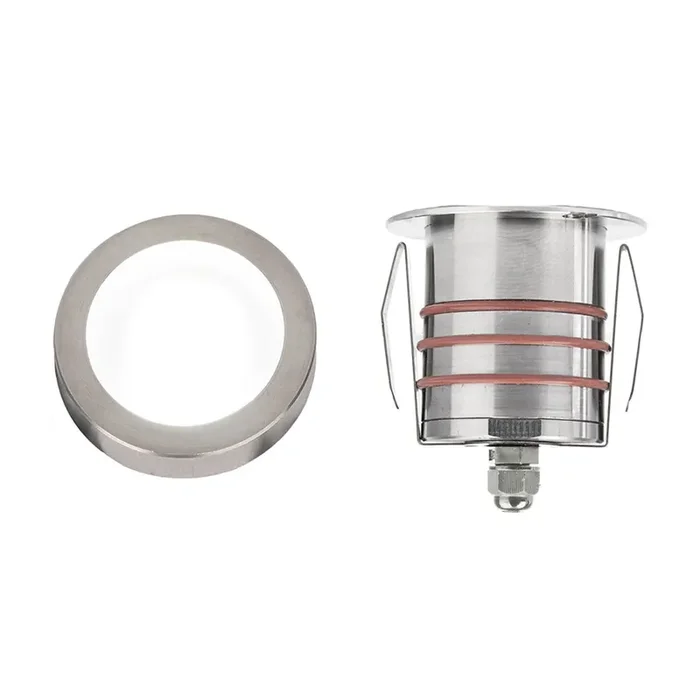 LED 2in 12V Round Low-Profile Top Inground Indicator Light