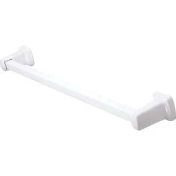 Lenape White Porcelain Towel Bar Set 24″ Concealed Mount