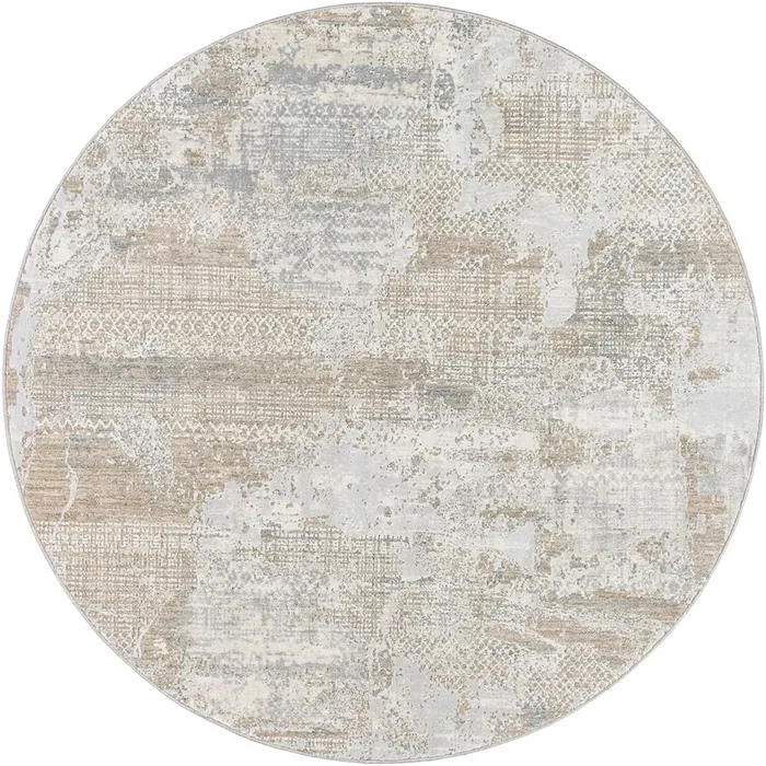 Livabliss Brunswick Bwk-2329 Cream, Light Slate, Blue, Olive, Seafoam, Taupe Rug