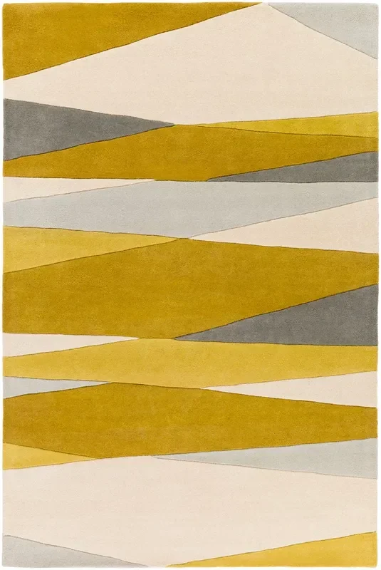 Livabliss Forum Fm-7203 Olive, Cream, Teal, Lime, Light Gray Rugs