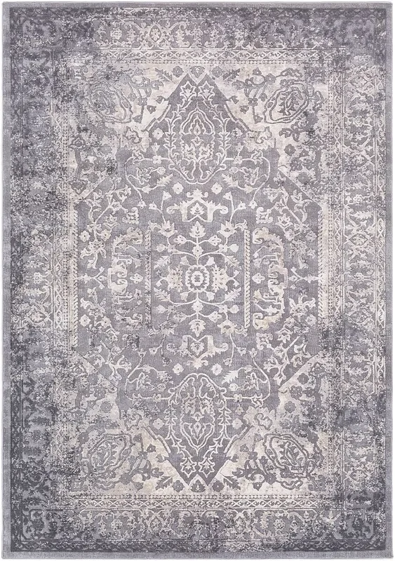 Livabliss Tibetan Tbt-2300 Charcoal, Ivory, Khaki, Medium Gray Rugs
