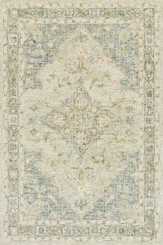 Loloi Julian Ji-07 Seafoam Green / Spa Rugs
