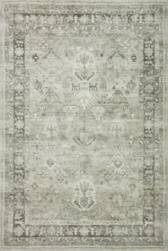 Loloi Rosette Ros-04 Steel/Graphite Rugs