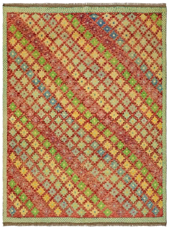 Maimana Handwoven Tribal Rug, J79490