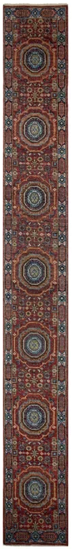 Mamluk Runner Handwoven Tribal Rug, J71763
