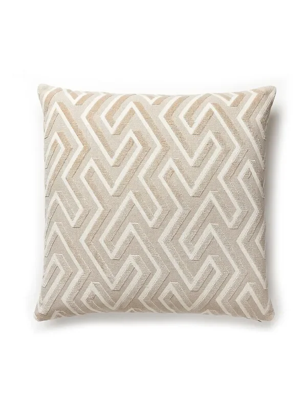 Maze Velvet Pillow, 22″x22″