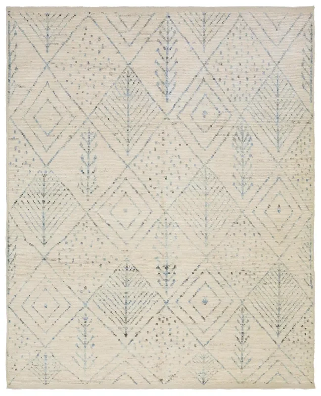 Moroccan Handwoven Tribal Rug, J75366