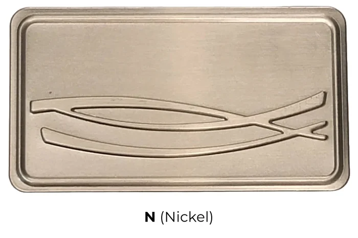 Nickel 48 Inch down rod