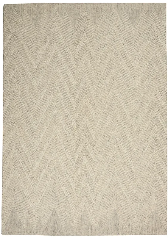 Nourison Interlock Itl04 Ivory/Grey Rugs