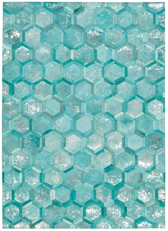 Nourison Michael Amini City Chic Ma100 Turquoise Rugs