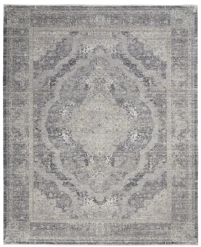 Nourison Starry Nights Stn05 Charcoal/Cream Rugs