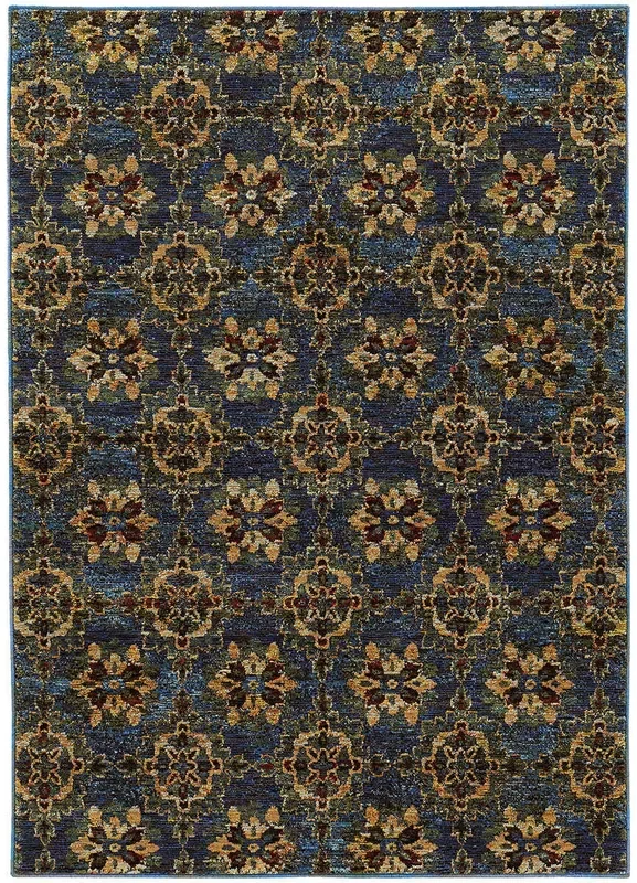 Oriental Weavers Sphinx Andorra 6883C Blue/Gold Rugs