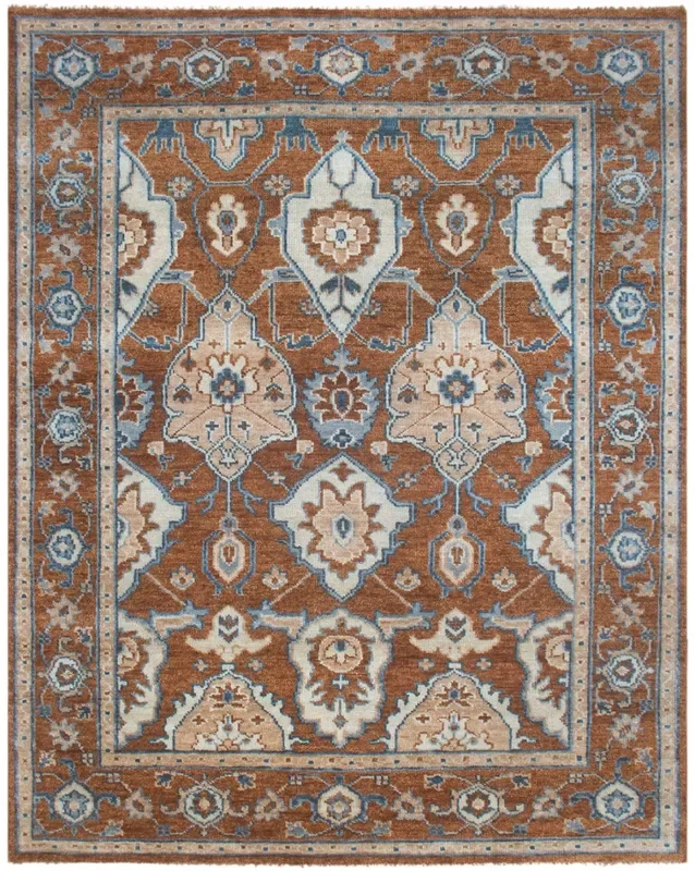 Oushak 3 Handwoven Traditional Rug, J71496