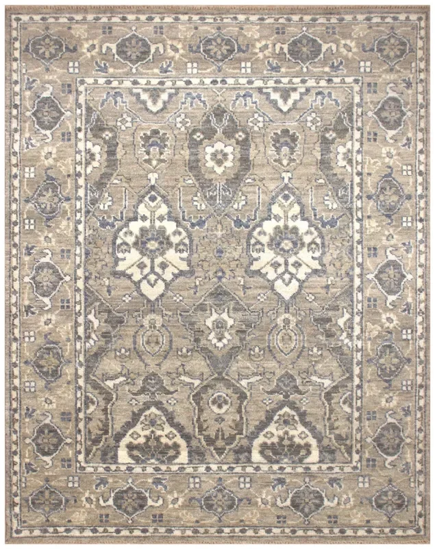 Oushak 3 Handwoven Traditional Rug, J71596