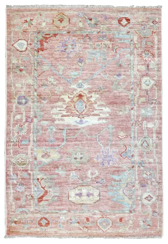 Oushak Handwoven Traditional Rug, J64218